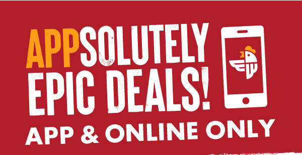 APPsolutely Epic Deals! App & Online only