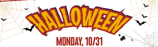 Halloween, Monday, 10/31