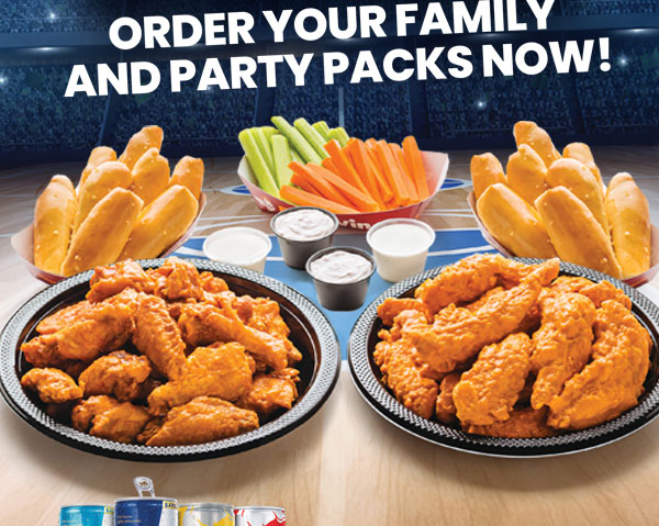 Order Your Family and Party Packs Now!