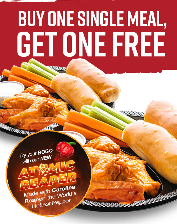 Buy One Single Meal, Get One Free